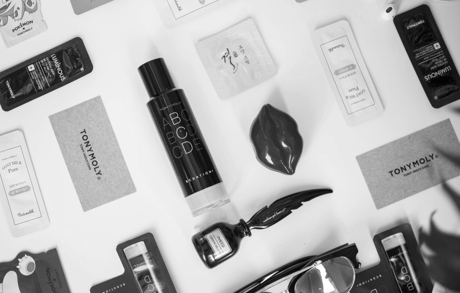 Branded promotional products presented in context